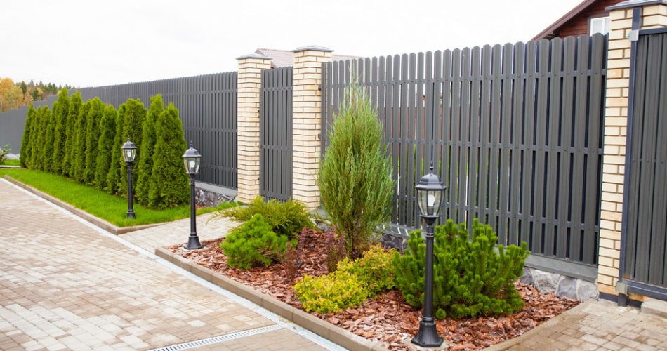 Красивый забор для частного дома своими руками | Обзоры гаджетов